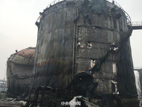 山西清徐化工园区粗苯罐发生爆炸