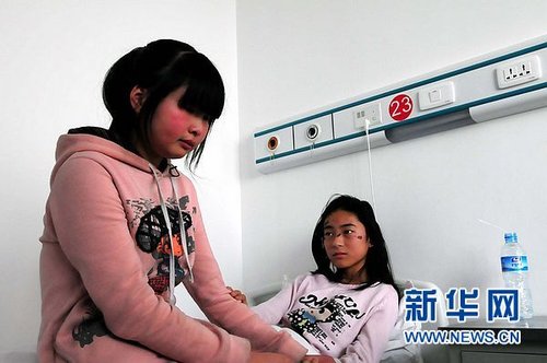 中国网事:最美初中生舍己救人感动网民_教育