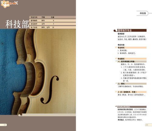 中央音乐学院2012年本科招生简章