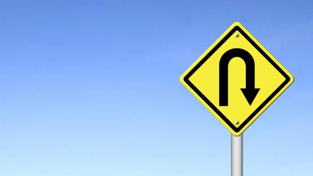 To do a U-turn 来一个180度大转弯