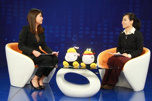 刘珍女士做客腾讯