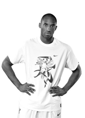 大学生插画走向国际为NBA球星设计T恤已上市