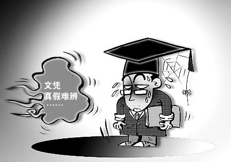 重庆商报:本科毕业多年 才知拿的是假文凭