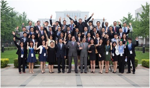 清华emba10周年之际 tiemba开学典礼召开