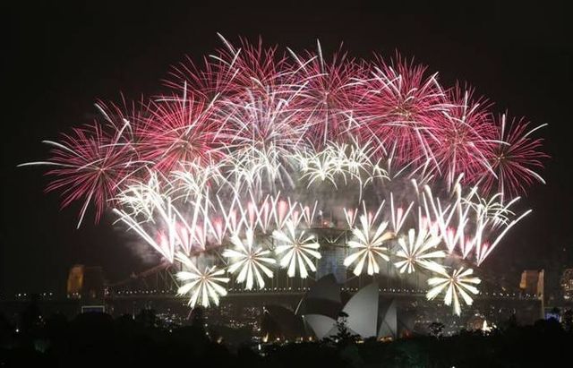 New Year Fireworks event around the world