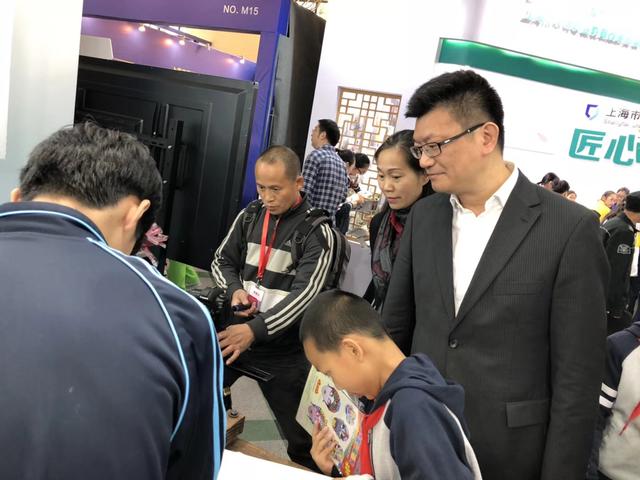 “传统+科技”展现职教育人魅力,新闻出版学校精彩“亮相”教博会