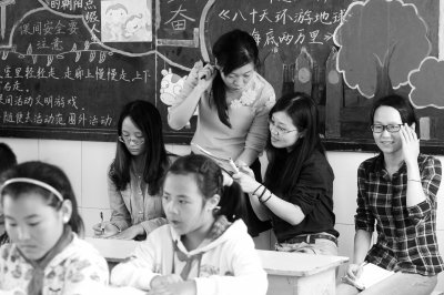 志愿支教靖江行