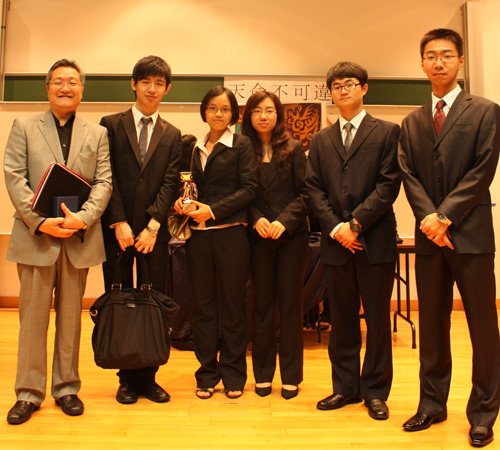 世博辩论赛决赛阶段队伍:香港中文大学(图)