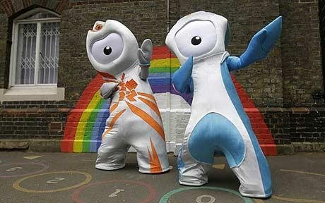 伦敦奥运吉祥物揭晓 被骂“垃圾”
