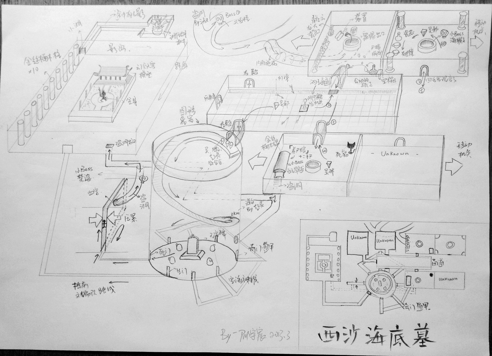 大学生绘出《盗墓笔记》全套地图(大学生创业参考)