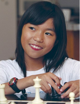 11岁华裔女童成美最年幼女国际象棋大师