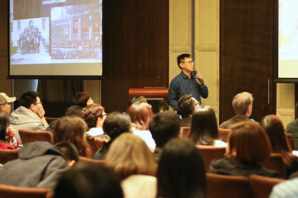 天津地区首次美本教育展,纽约大学教授来访清柚教育