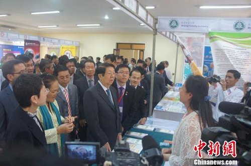 2014年中国高等教育展柬埔寨开幕