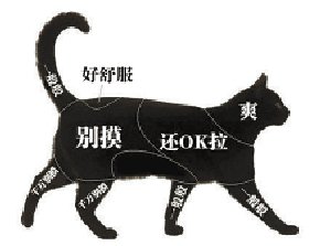 最近我在网上看到一张图解(详见上图),说摸喵星人和汪星人是有讲究的