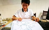学生住的散 老师绘家访地图