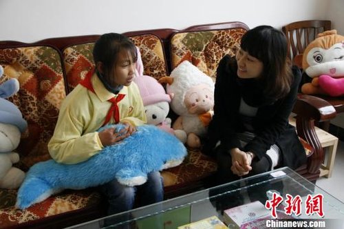 重庆留守儿童幸福家园:亲情聊天室、心理咨询