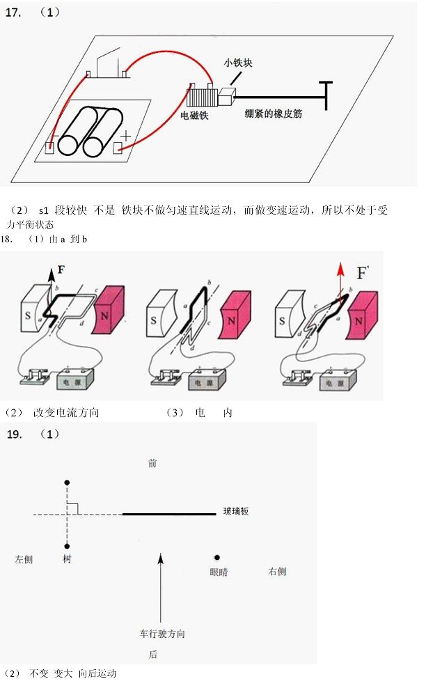 2012广东广州中考物理试题答案