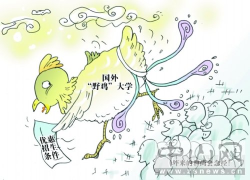 留洋慎防“野鸡”学校 尽量实地考察学校