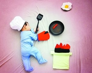 虚构童话场景宝宝梦幻历险记超Q超可爱 组图