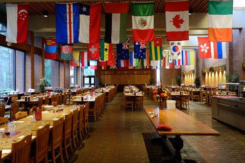 美国顶尖私立高中食堂是怎样的?