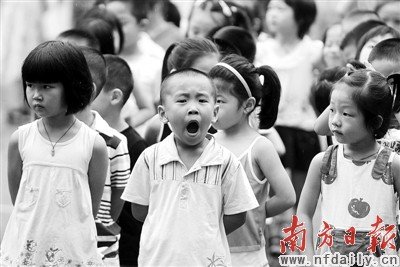 “入园恐慌症”袭击幼儿 引发四大常见病