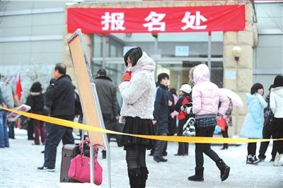 北电首日报名迎来5506人 表演专业招生减半