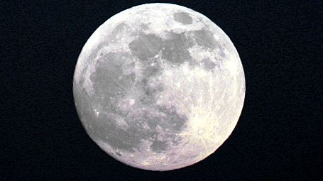The moon