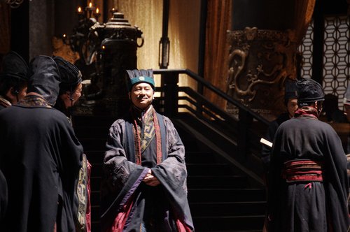 佞臣张世指鹿为马