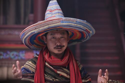 《熊猫大侠》刘桦墨西哥服饰曝光 角色很二_