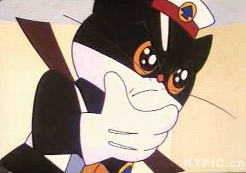 新中国成立60年经典动画角色:黑猫警长