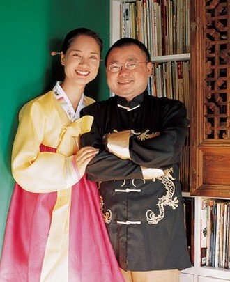 江小鱼和他美丽的韩国妻子金京心