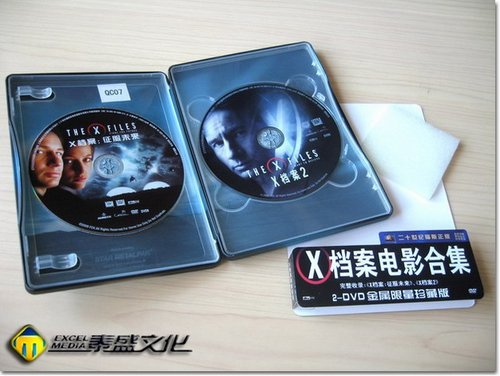 Cult TV典范之作 《X档案电影版》合集DVD发行