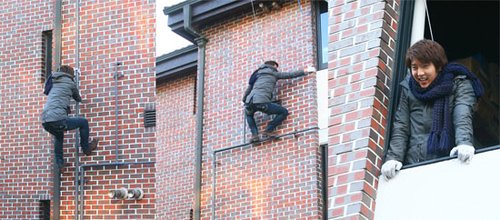 《Hero》引发观众热议 李俊基变身蜘蛛侠(图)_