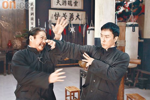 甄子丹拍内裤广告得天独厚 否认与洪金宝不和【图】