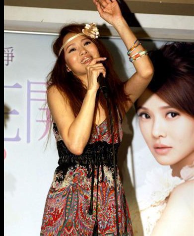 伊能静婚变后首回台露面 哽咽大叫：用命换生活【图】
