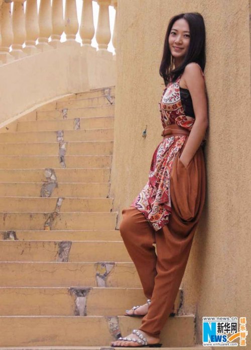 秦子越<em>波西米亚</em>风写真 尽显文艺<em>女</em>青年时尚态