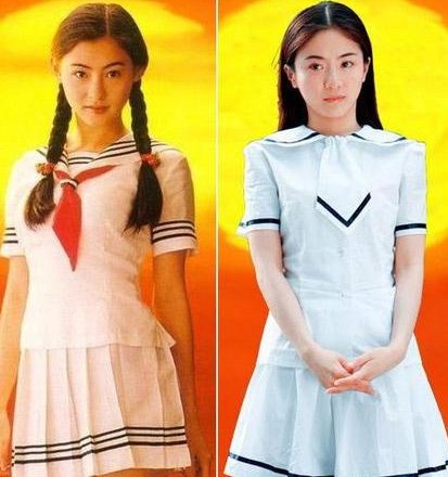 贡米圆脸变成锥子脸 浓妆扮相已不像张柏芝【图】