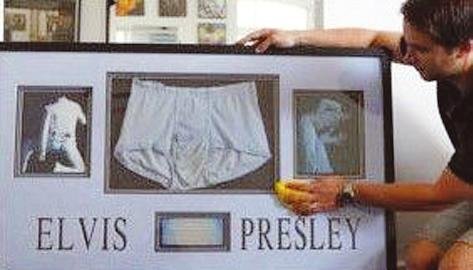 猫王生前未洗<em>内裤</em>将被拍卖 污渍清晰或引粉丝