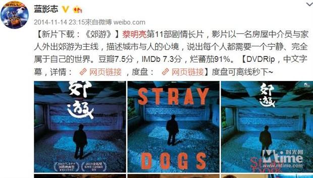 蔡明亮举报盗版致蓝影网关停_娱乐_腾讯网