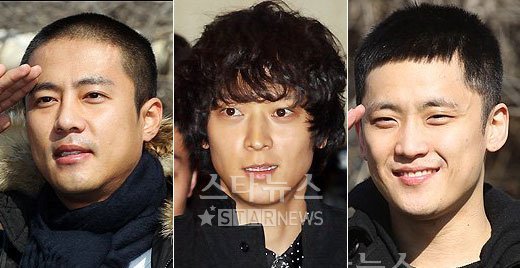 男星18日扎堆入伍 姜东元高周元崔俊贤剪发报道