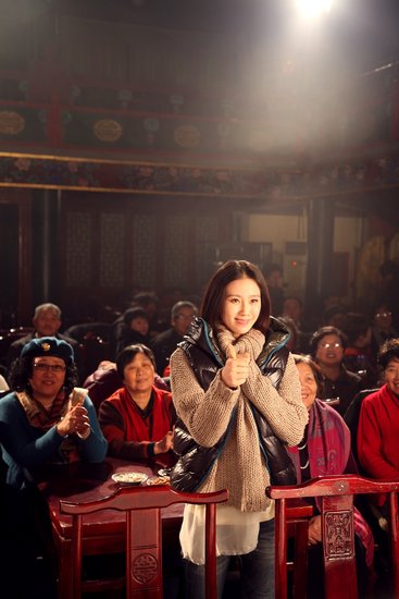 刘诗诗参演微电影《戏梦》 本色出镜形象大逆转