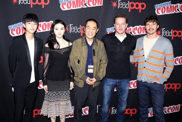 《长城》发预告 张艺谋美国粉丝比呆萌的都疯狂