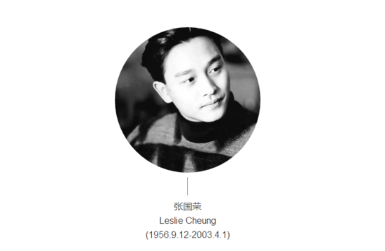 上影节公布将在这一届“向大师致敬”单元中,将举办“张国荣诞辰60周年回顾展”。