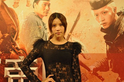 施艳飞主演徐克3D新作 应邀出席《狄仁杰》首映