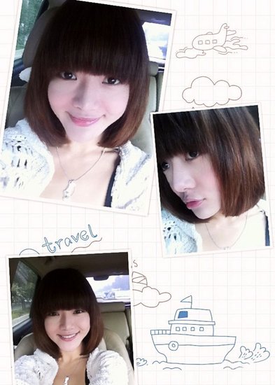 邓家佳逃避回应绯闻 <em>剪短头发</em>飞赴台湾准备新