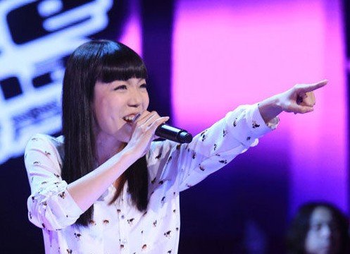 好声音哈林团队中的吴莫愁:学习使我成长[图]