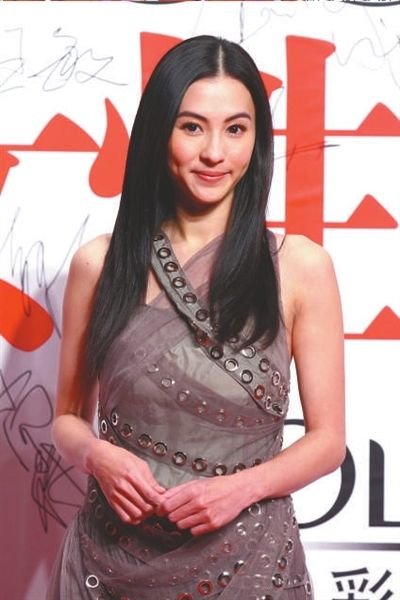 张柏芝称现在的状态很幸福 希望能维持下去(图)
