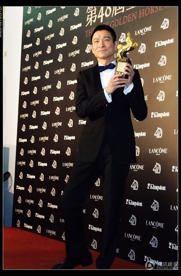 金马奖影帝刘德华:拿了奖,心里才能踏实(图)