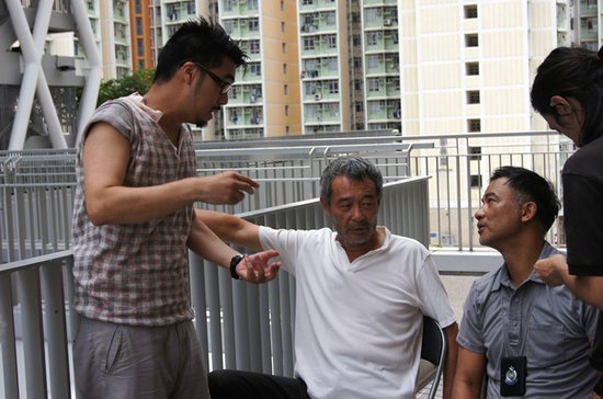 田壮壮客串电影《大追捕》 名导演戏敬业也ng