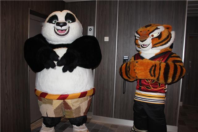 熊猫阿宝和悍娇虎